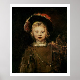 Poster Young Boy à Fancy Dress, c.1660 (oil on canvas)