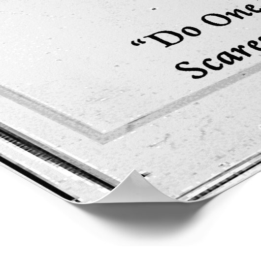 Poster Young Eleanor Roosevelt Do Something Scary Poste (Coin)