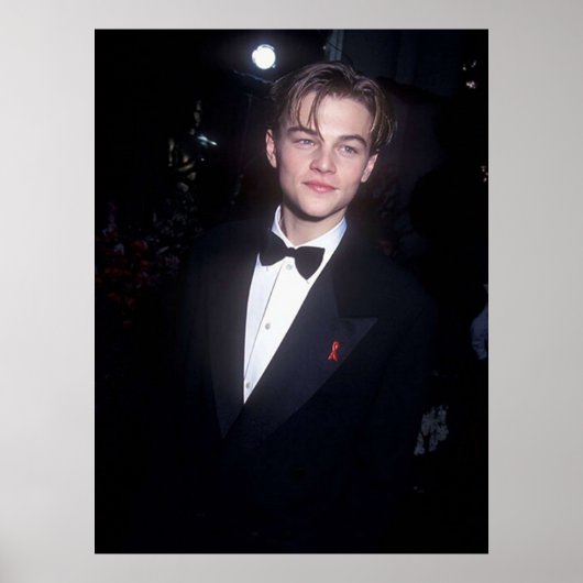 Poster Young Leonardo Di Caprio (Devant)