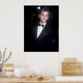 Poster Young Leonardo Di Caprio (Cuisine)