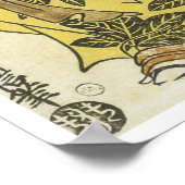 Poster Young Lovers par Mt Fiji, Toshinobu, 1720 (Coin)