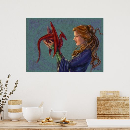 Poster Young Red Dragon (Cuisine)