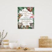 Poster Young Wild et Three Safari Anniversaire Party (Cuisine)