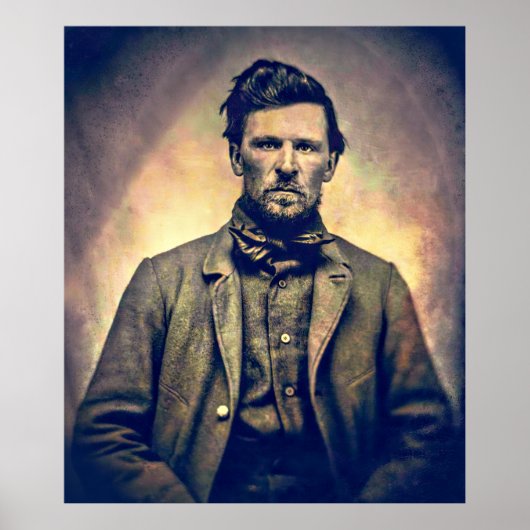 Poster Young Wyatt Earp c. 1870 (Devant)