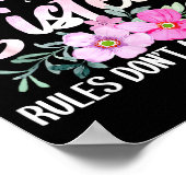 Poster Youngest Sister Tee Rules Don't Apply To Me Funny  (Coin)