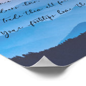 Poster Your Footsteps Home | Forever Love Poem (Coin)