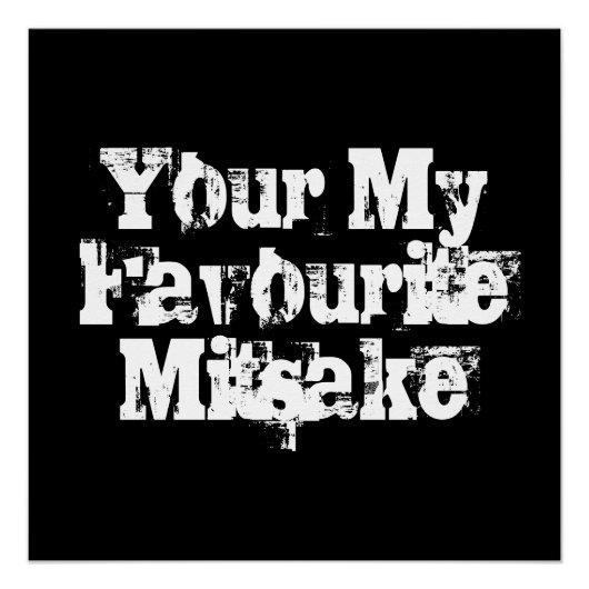 Poster Your My Favourite Mitsake (Devant)