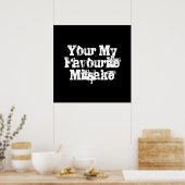 Poster Your My Favourite Mitsake (Cuisine)
