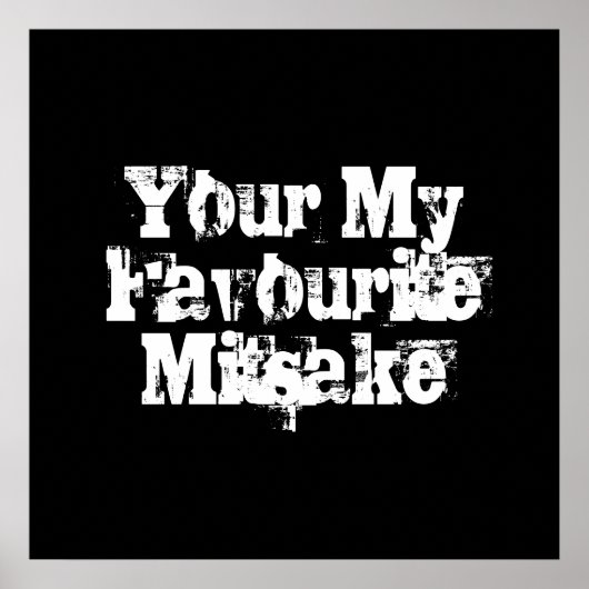 Poster Your My Favourite Mitsake (Devant)