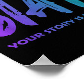 Poster Your Story Is Not Over Stay Suicide Prevention Awa (Coin)