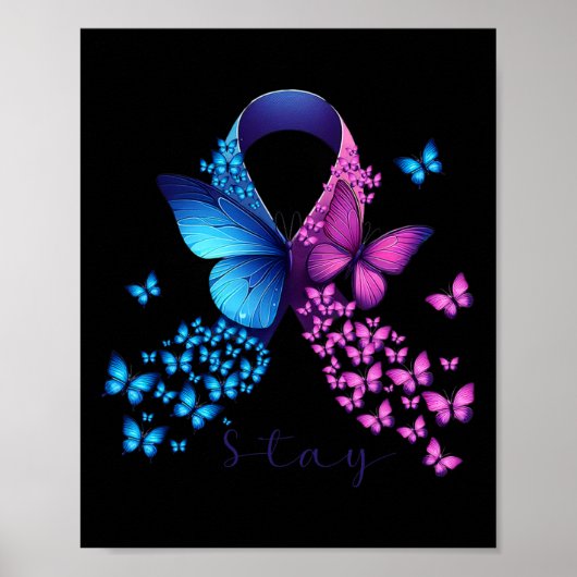 Poster Your Story Is Not Over Stay Suicide Prevention Awa (Devant)