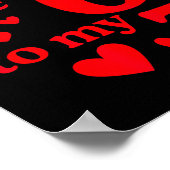 Poster You're The 6 To My 7 Funny Valentines Day Couples  (Coin)