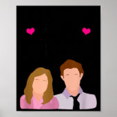 Poster You're The Pam To My Jim Valentine’s Day Couple Ma (Devant)