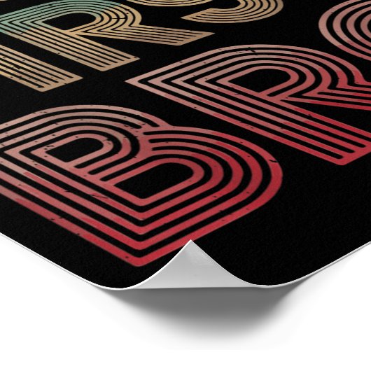 Poster Youth Boy God First Bro Funny Christian God Brothe (Coin)