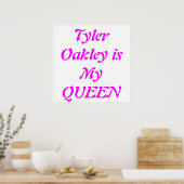 Poster Youtuber Tyler Oakley (Cuisine)