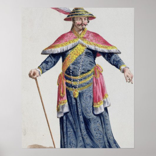 Poster Yu Empereur de Chine de 'Receuil des Estampes, Re (Devant)