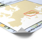 Poster YU mapa slovenski (Coin)