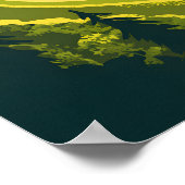 Poster Yuanyang Rice Terrasses Chine Voyage (Coin)