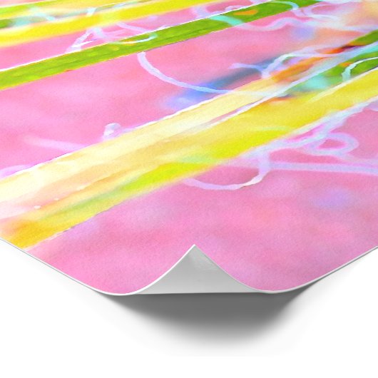 Poster Yucca psychédélique (Coin)