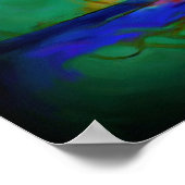 Poster Yucca psychédélique inversé (Coin)