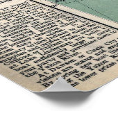 POSTER YUKON KLONDIKE GOLD RUSH MAP 1897 (Coin)