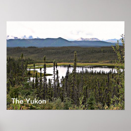 Poster Yukon Pond (Devant)