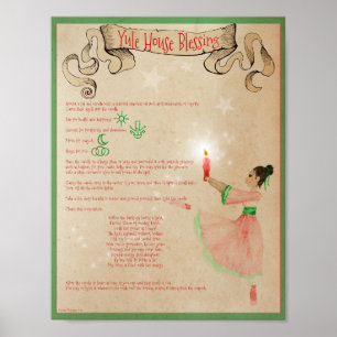 POSTER YULE MAISON BÉNÉFICIE