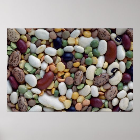 Poster Yummy Haricots mixtes (Devant)