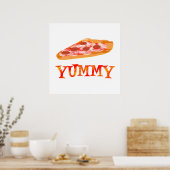 Poster Yummy Pizza (Cuisine)