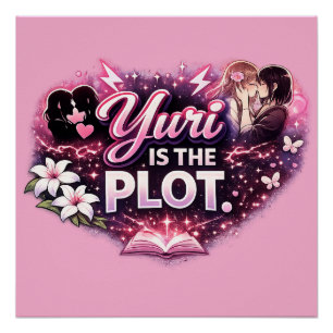 Poster Yuri est l'intrigue Anime Yuri Girls’ Love