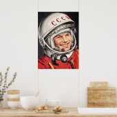 Poster Yuri Gagarin (Cuisine)