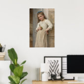 Poster Yvonne à Porte William-Adolphe Bouguereau (Bureau à domicile)