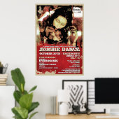Poster Z.E.D. Danse Zombie (Bureau à domicile)