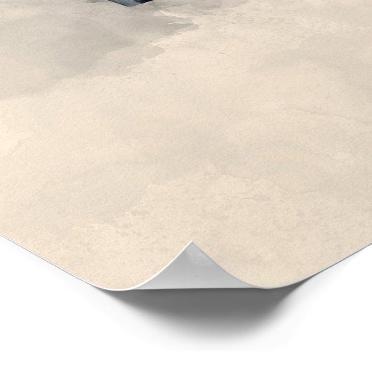 Poster Z est pour Zebra (Coin)