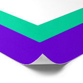 Poster Z est pour Zebra and Girl Name Wall Art pour enfan (Coin)