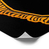 Poster Z pour Zebra (Coin)