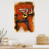 Poster ZAGOR Lo Spirito con la Scure Fan Art Porter Perso (Cuisine)