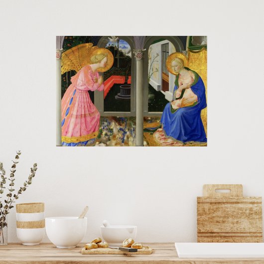 Poster Zanobi Strozzi Annonciation (Cuisine)