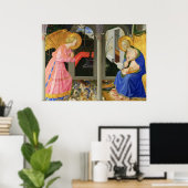 Poster Zanobi Strozzi Annonciation (Bureau à domicile)