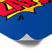 Poster Zap ! Explosion d'art pop rétro (Coin)