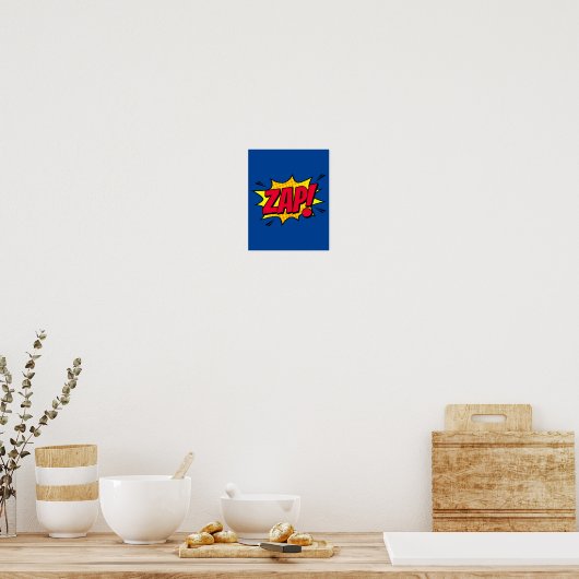 Poster Zap ! Explosion d'art pop rétro (Cuisine)