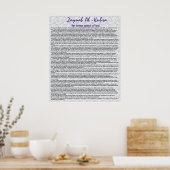 Poster Zaynab's Famous Speech (Cuisine)