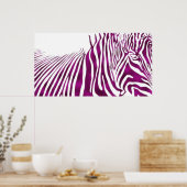 POSTER ZEBRA (Cuisine)