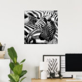 Poster Zebra (Bureau à domicile)