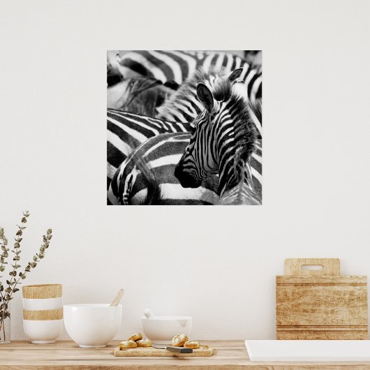 Poster Zebra (Cuisine)