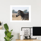 Poster Zebra (Bureau à domicile)