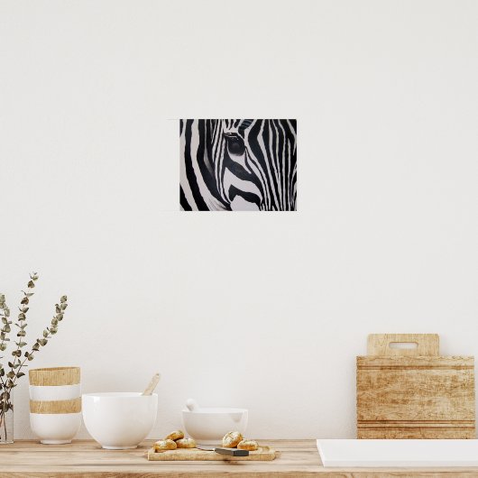 Poster Zebra (Cuisine)