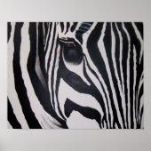 Poster Zebra (Devant)