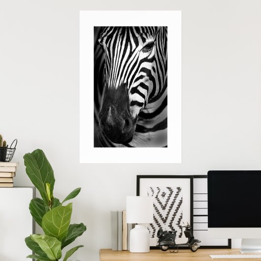 Poster Zebra #1 (Bureau à domicile)