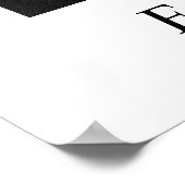 Poster Zebra #1 Equus burchelli (Coin)